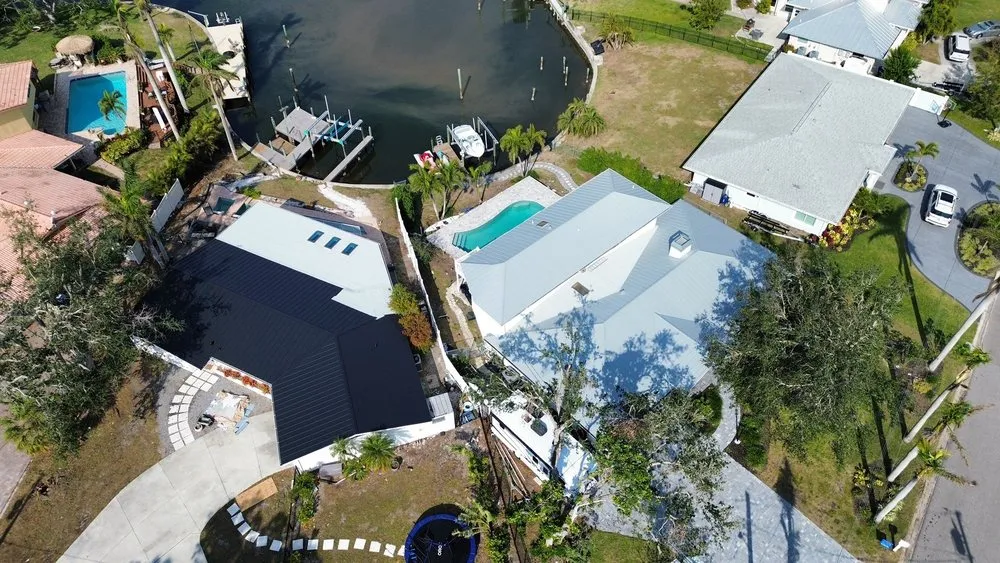 Emergency shingle roofing service with free inspection in North Nokomis, FL by Dura Guard Roofing