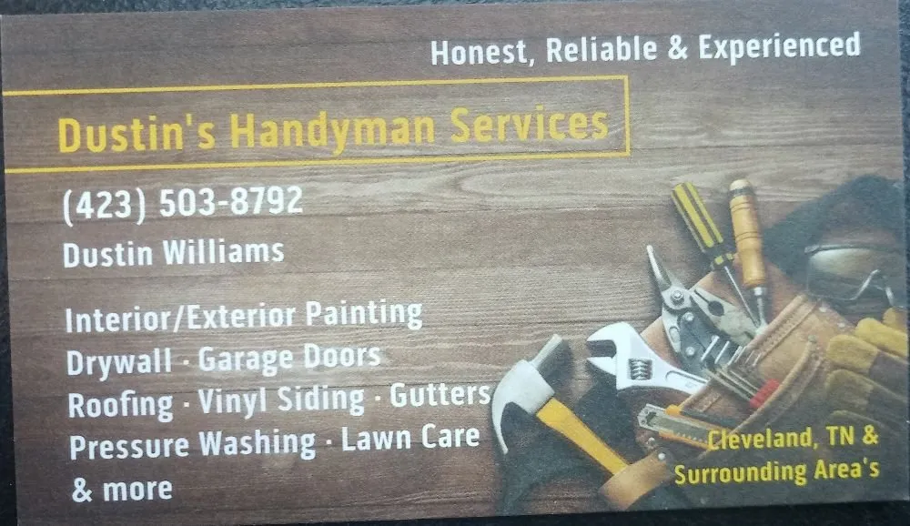 Slide of Dustins Handyman Services