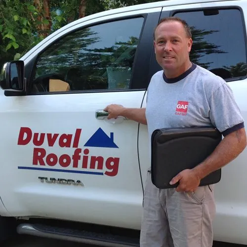 Slide of Duval Roofing