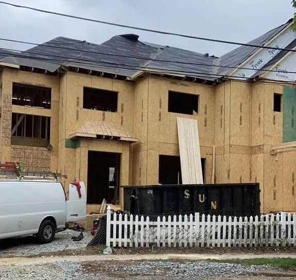 Slide of Dva Melvin construction