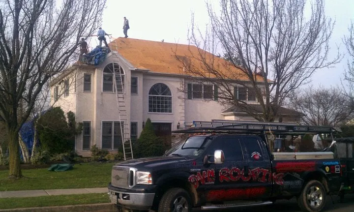 Expert storm damage roof repair after storm damage across Kintnersville, PA - DVC Roofing