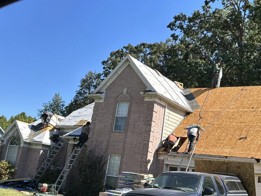 Slide of D&W restoration and roofing