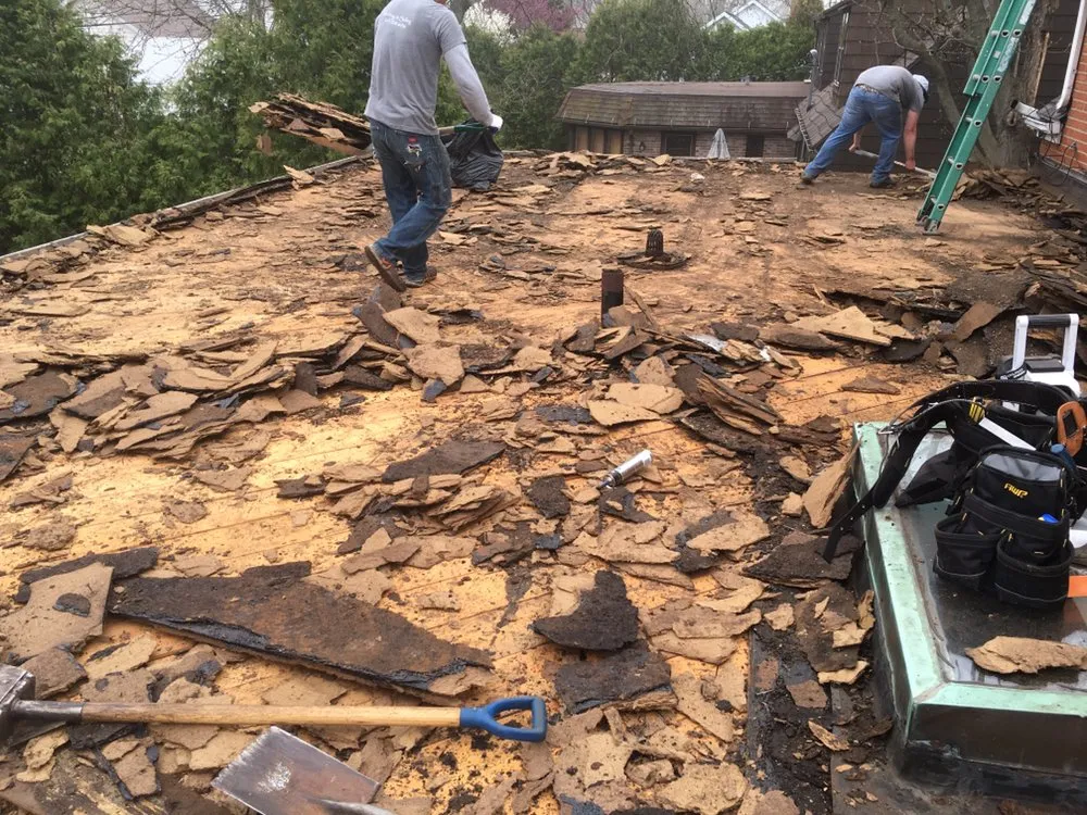 Slide of DWB Roofing