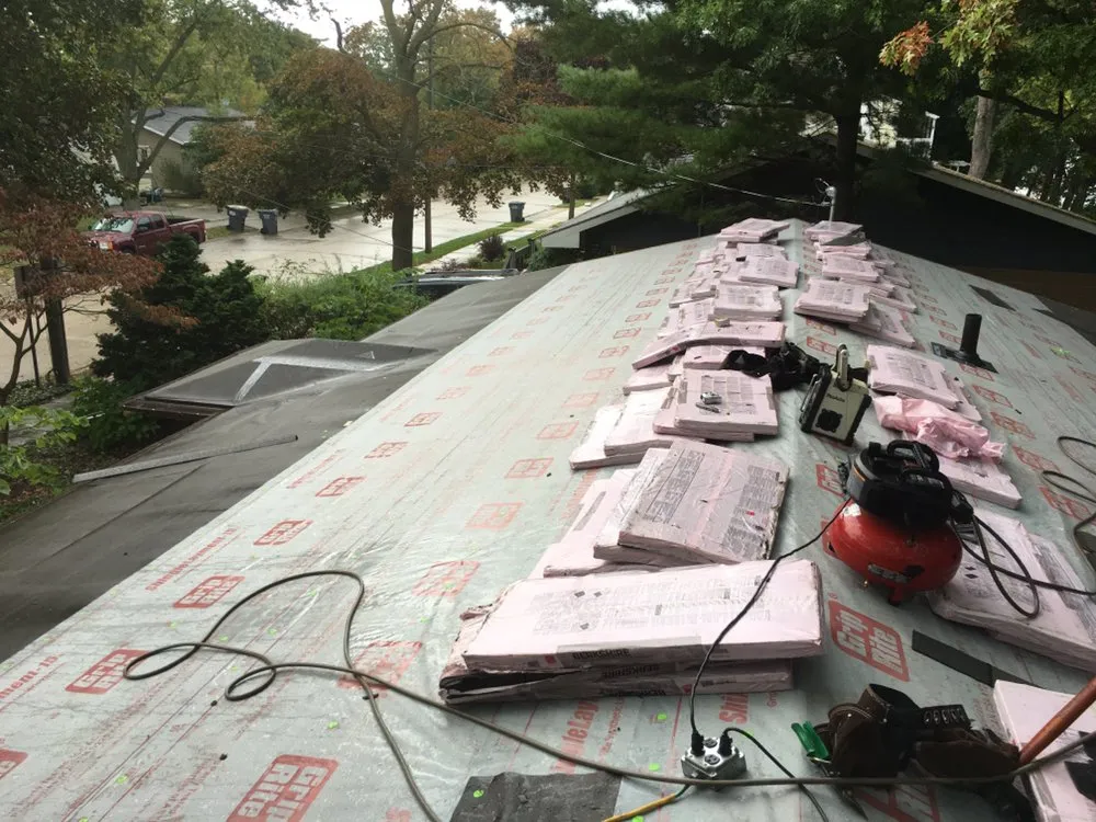 Slide of DWB Roofing