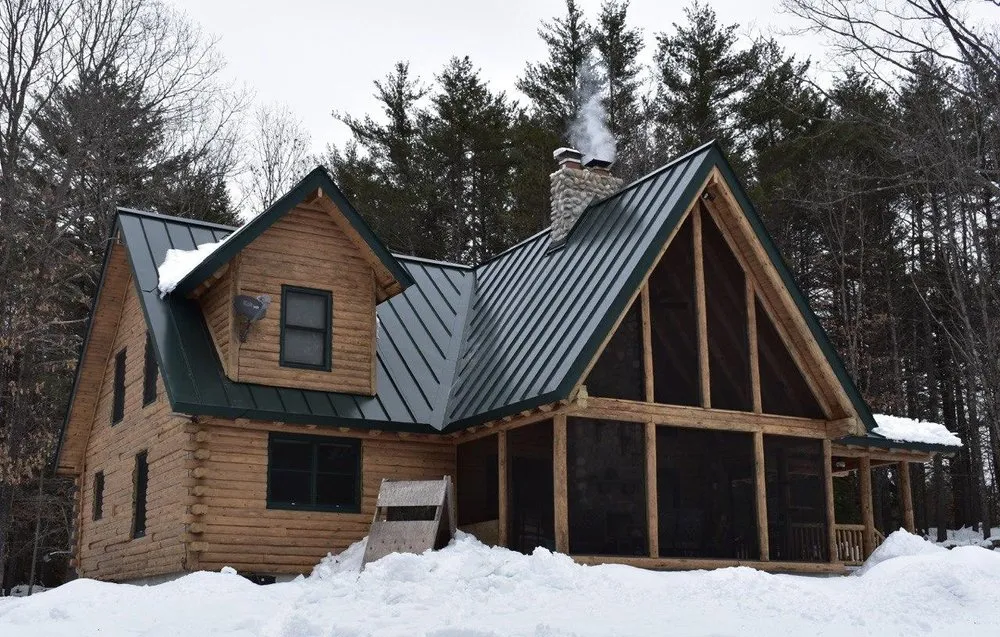 Local metal roofing installation with free inspection in Center Conway, NH by Dwight and Sons Contracting