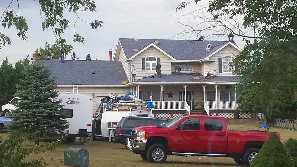 Licensed storm damage roof repair in Woodbine, MD - DWM Roofing