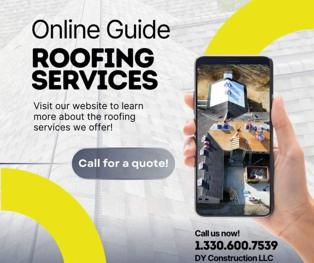 Professional residential roofing service in Warsaw, OH - D.Y. Construction