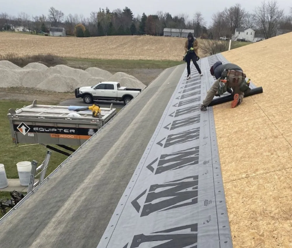 Reliable storm damage roof repair for residential properties in Warsaw, OH by D.Y. Construction