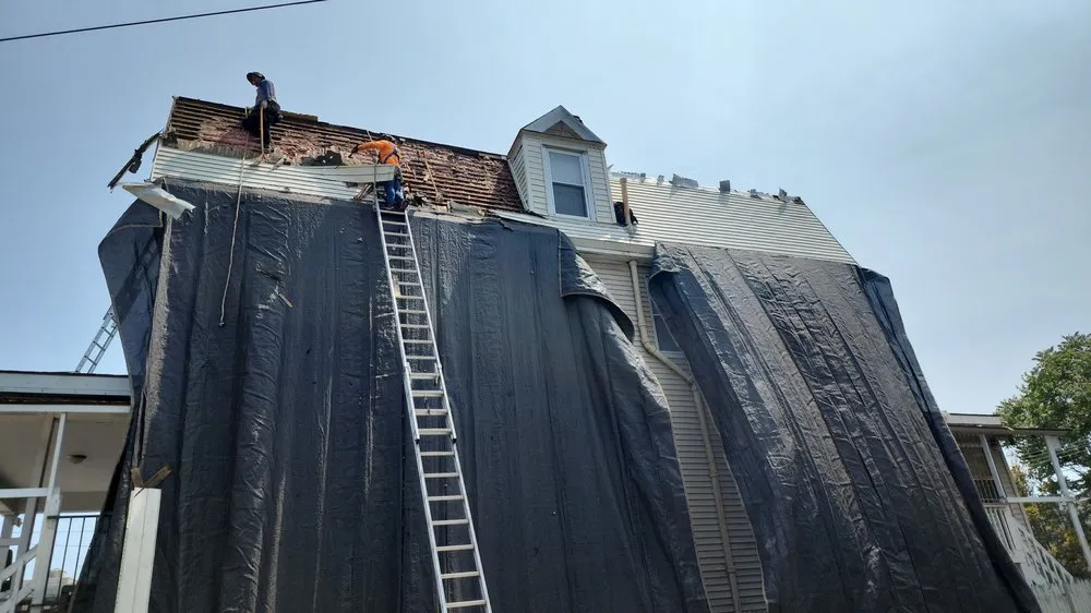 Licensed roof inspection after storm damage in Egg Harbor Twp., NJ by Dynamic Property Solutions