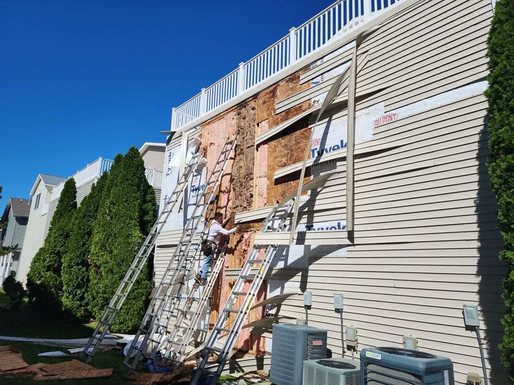 Reliable roof repair for residential properties in Egg Harbor Twp., NJ by Dynamic Property Solutions