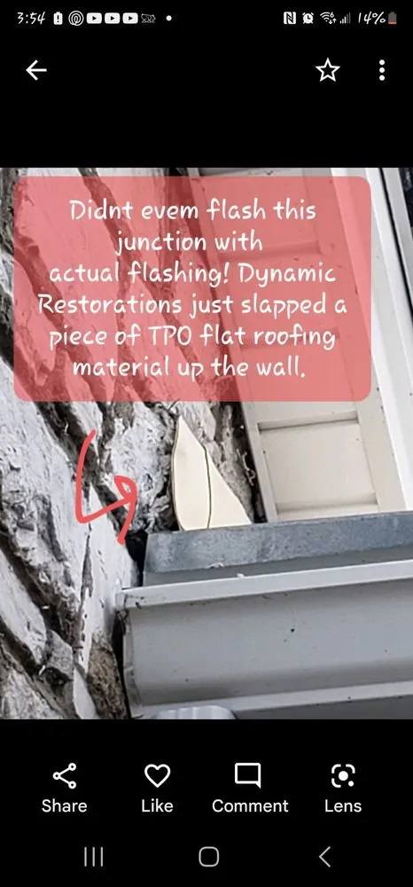 Slide of Dynamic Restoration