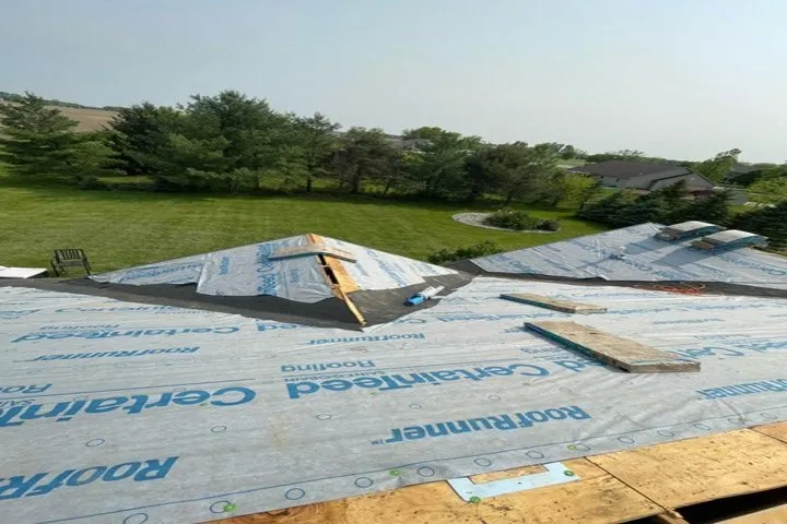 Slide of E & A Roofing