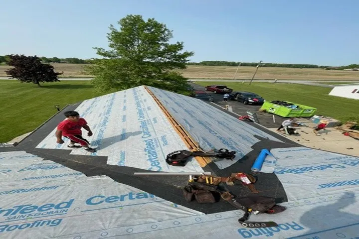 Slide of E & A Roofing