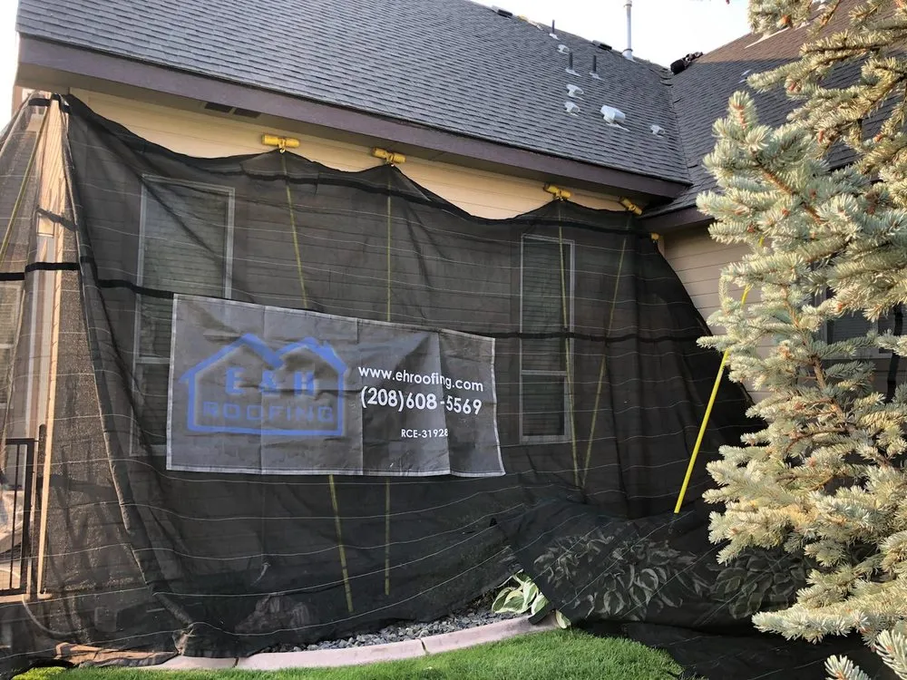 Slide of E & H Roofing