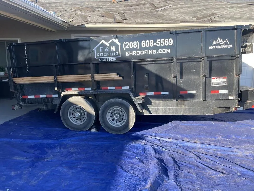 Slide of E & H Roofing