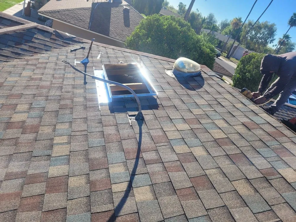 Slide of E & S Roofing