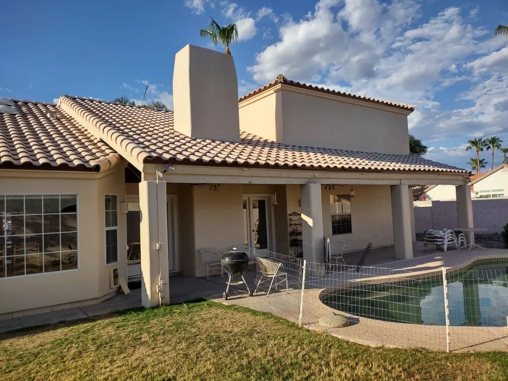 Slide of E & S Roofing