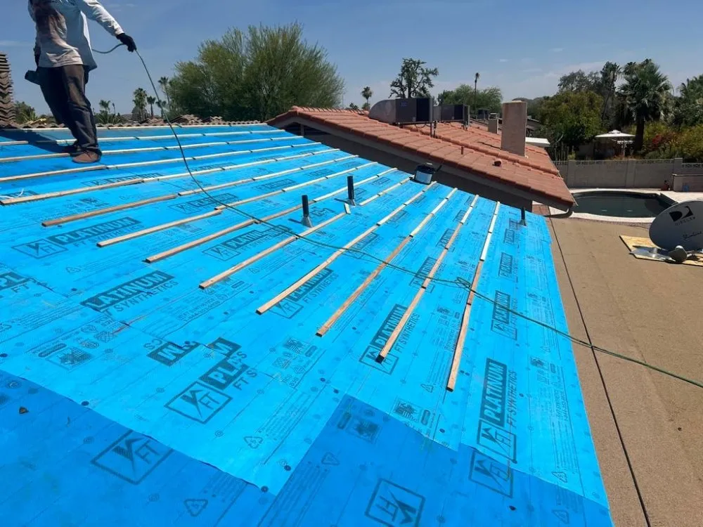 Slide of E & S Roofing