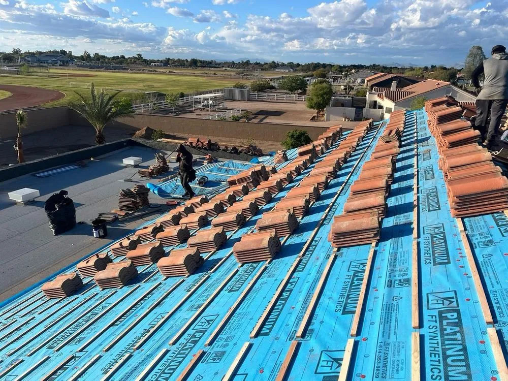 Slide of E & S Roofing