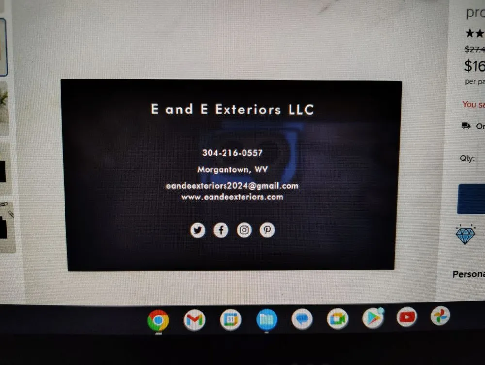 Slide of E And E Exteriors