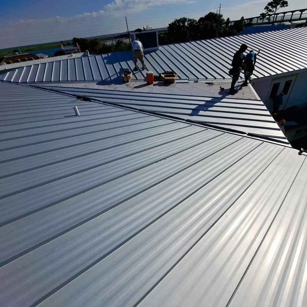 Slide of E-Squared Roofing