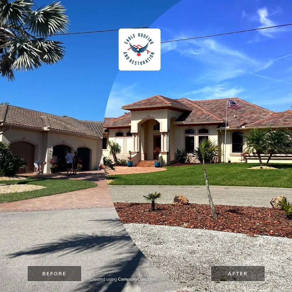 Slide of Eagle Roofing and Restoration