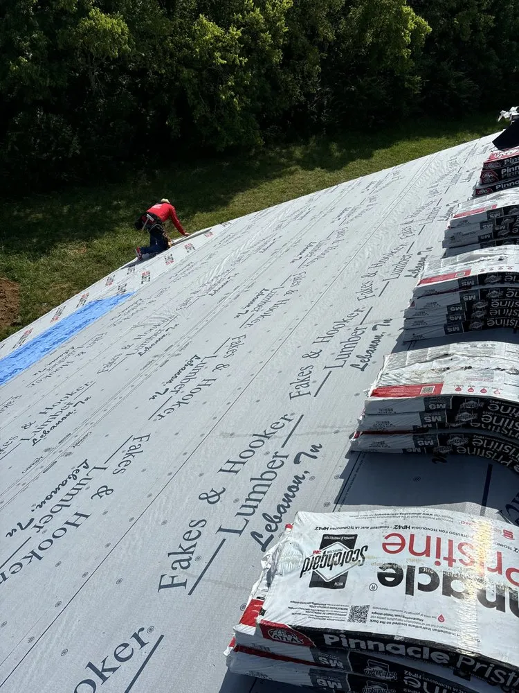 Slide of Eagle Roofing