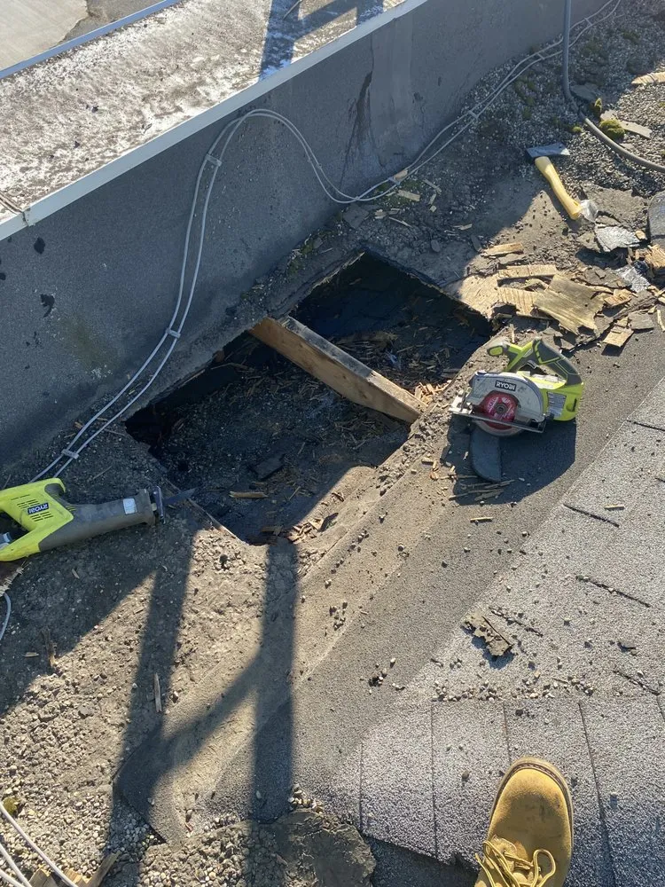 Slide of Eagle Roofing