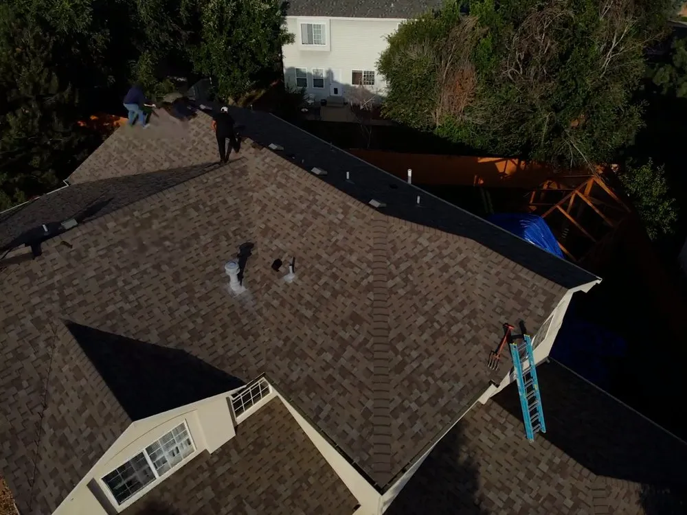 Slide of Eagle's Roofing