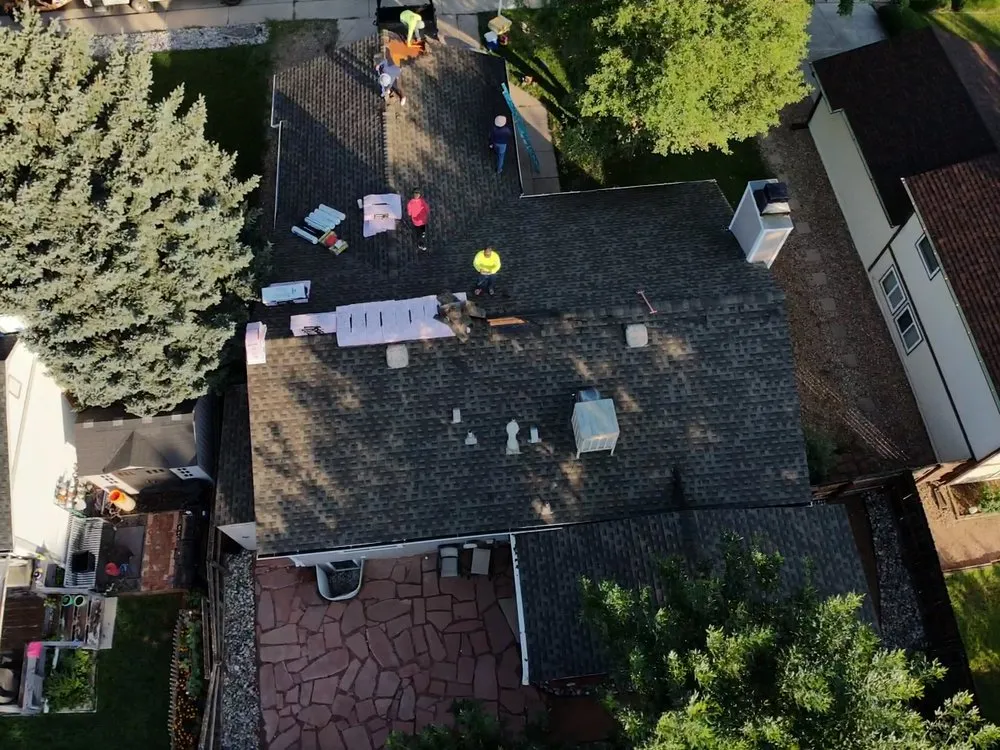 Slide of Eagle's Roofing