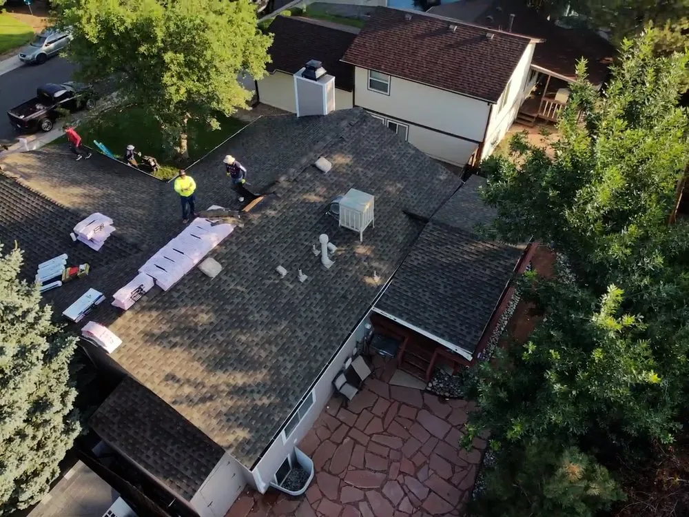 Slide of Eagle's Roofing