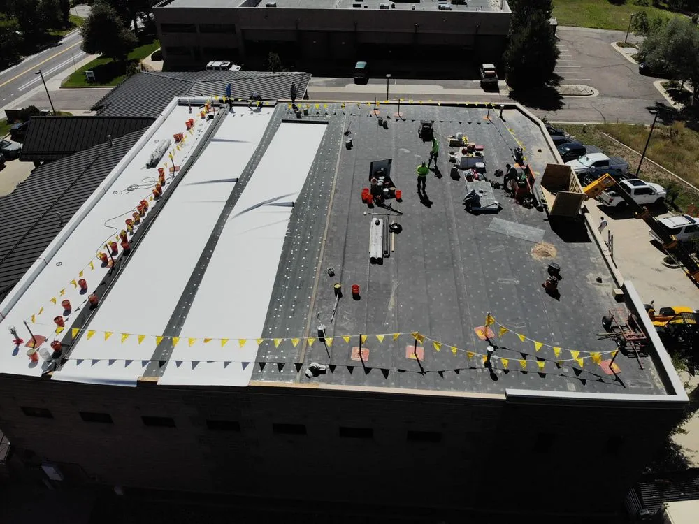 Slide of Eagle's Roofing