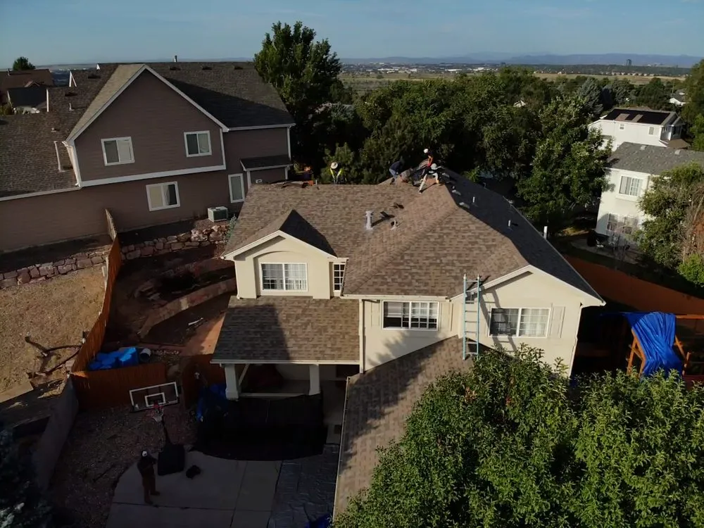 Slide of Eagle's Roofing