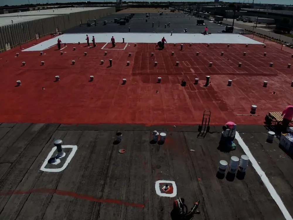 Slide of Eagle's Roofing