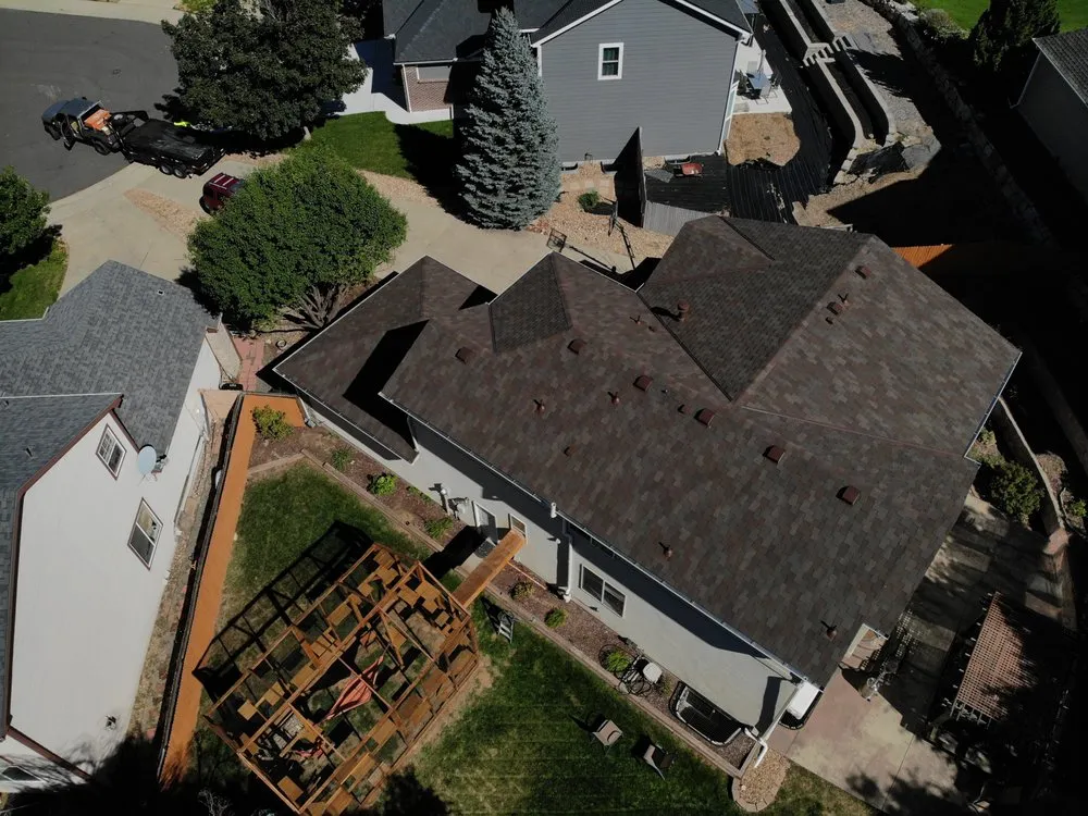 Slide of Eagle's Roofing