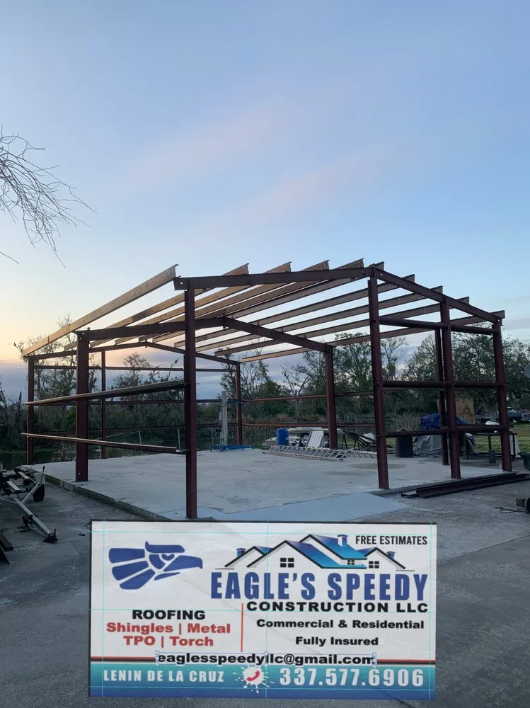 Slide of Eagle’s Speedy Construction