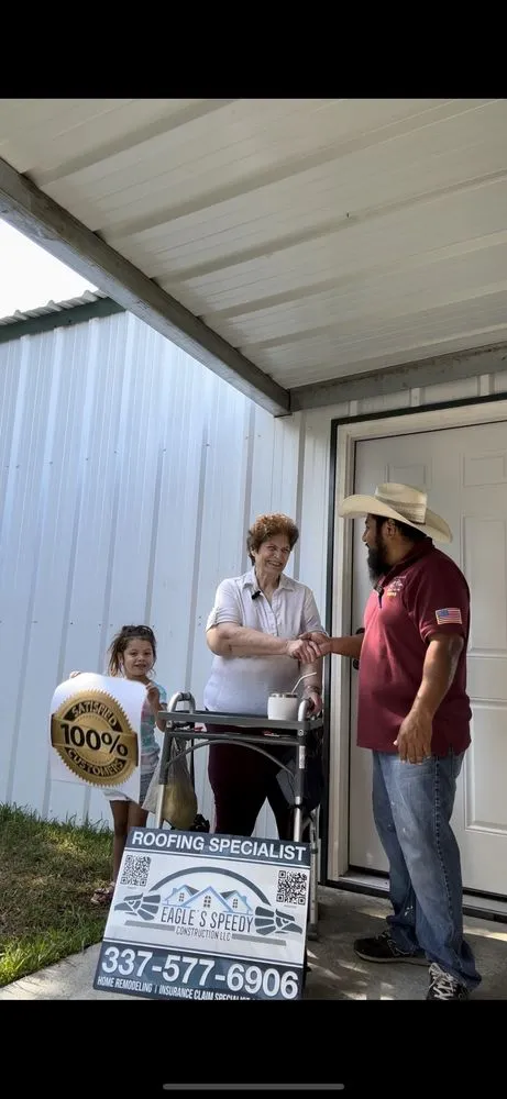 Slide of Eagle’s Speedy Construction