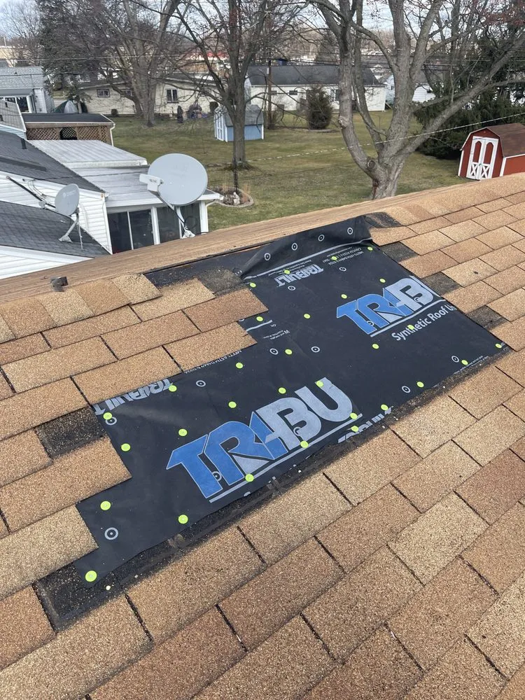 Slide of Eames and Sons Roofing