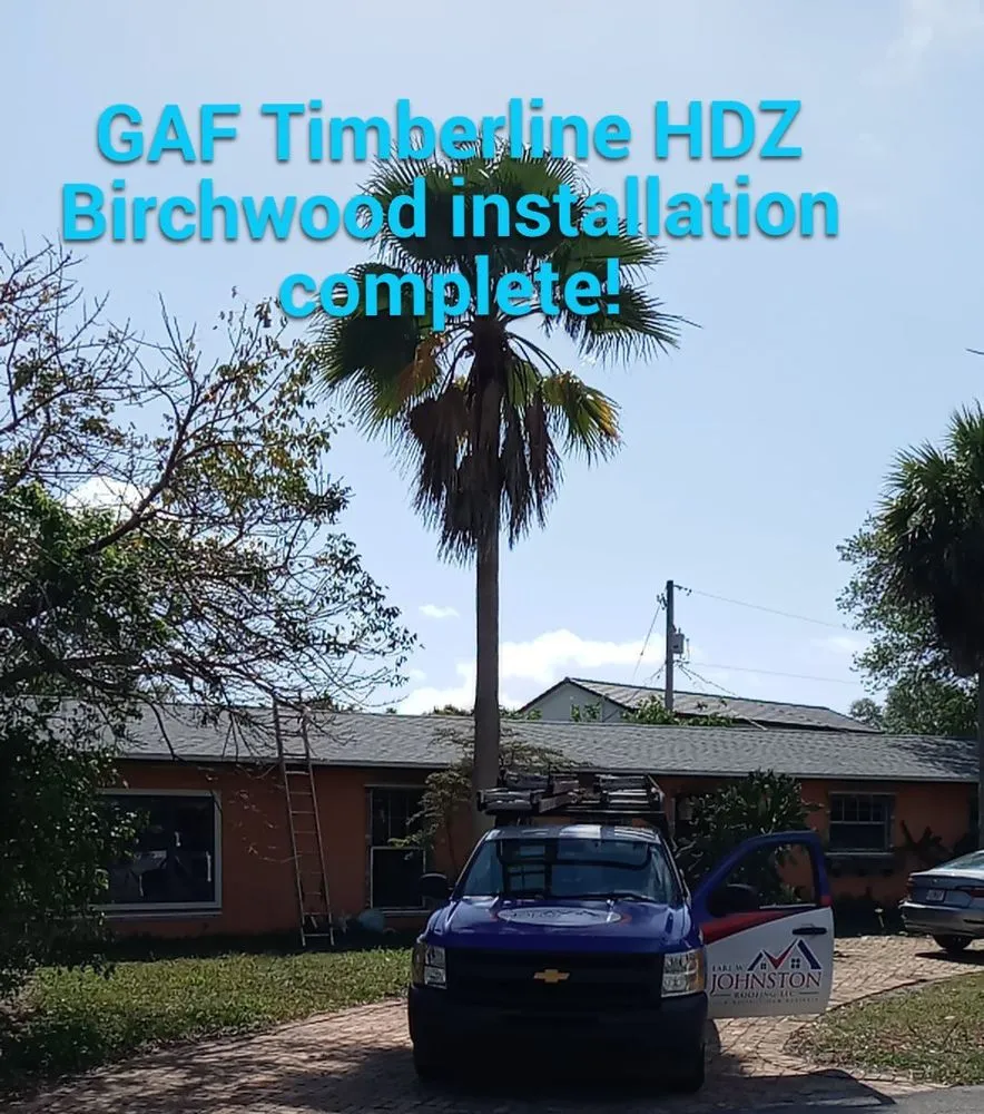 Slide of Earl W. Johnston Roofing