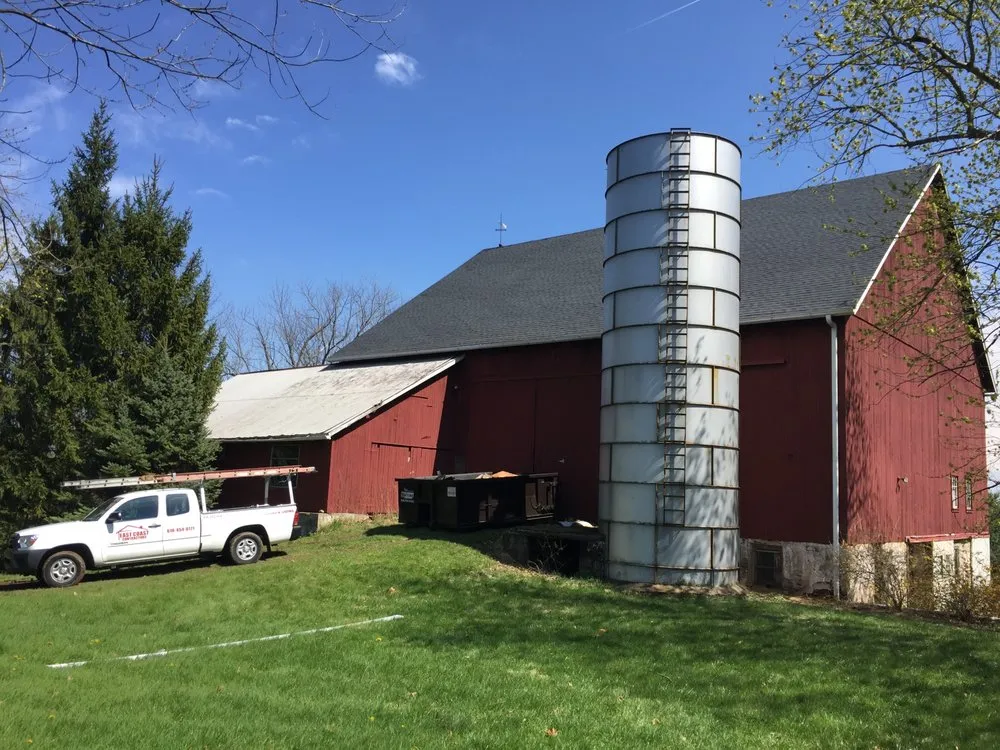 Top-rated shingle roofing service in Perkiomenville, PA by East Coast