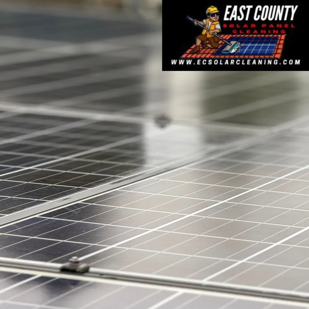 Slide of East County Solar Panel Cleaning