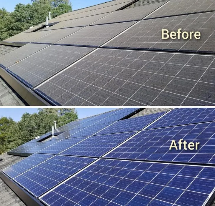 Slide of East County Solar Panel Cleaning
