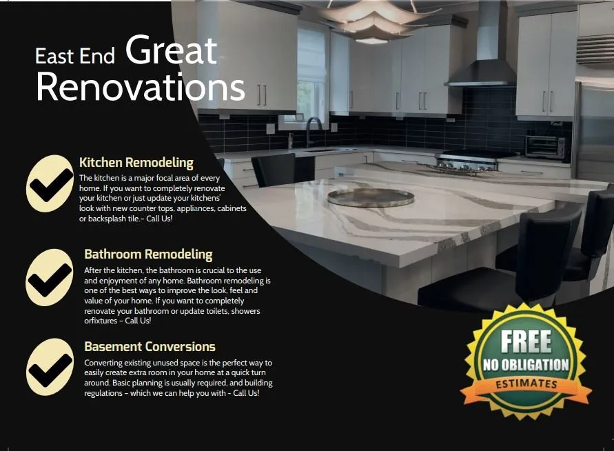 Slide of East End Great Renovations