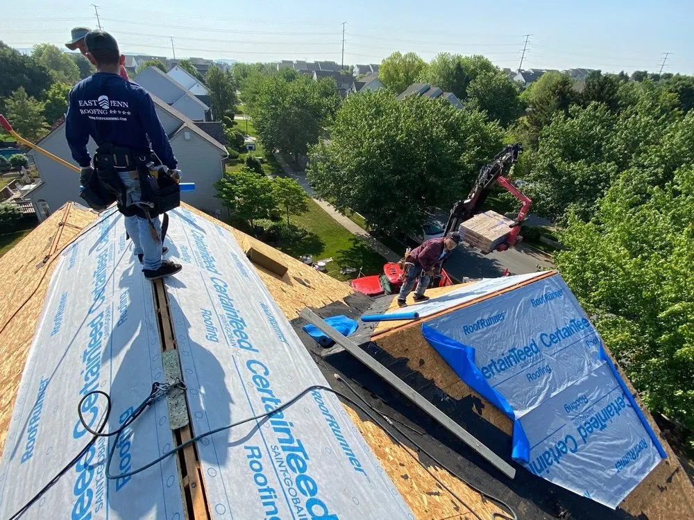 Slide of East Penn Roofing