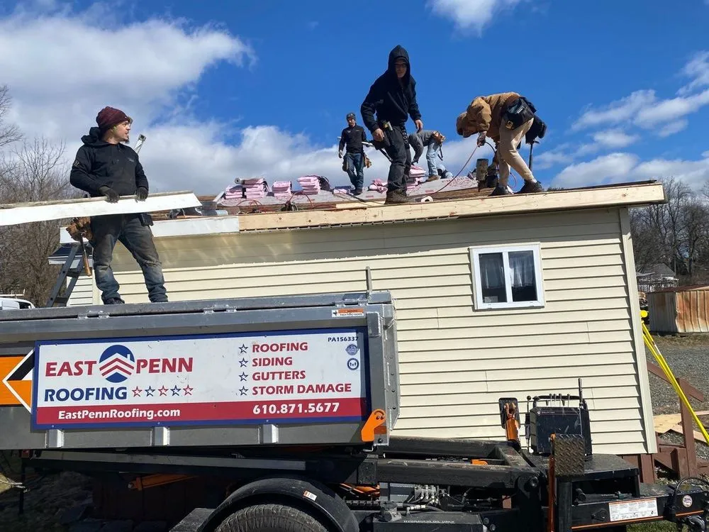 Slide of East Penn Roofing