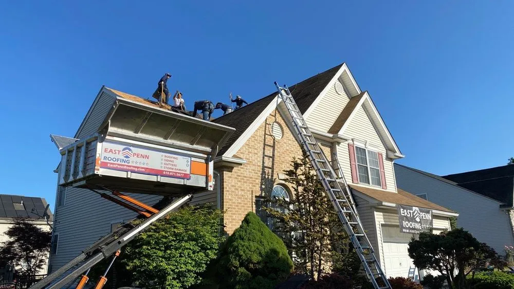 Slide of East Penn Roofing