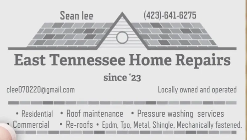 Slide of East Tennessee home repairs