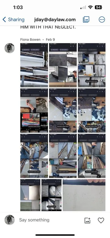 Slide of Eastern Cedar Company