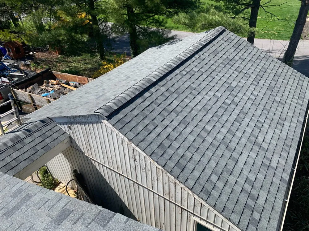 Emergency roof installation in Ijamsville, MD by Eastern Exteriors