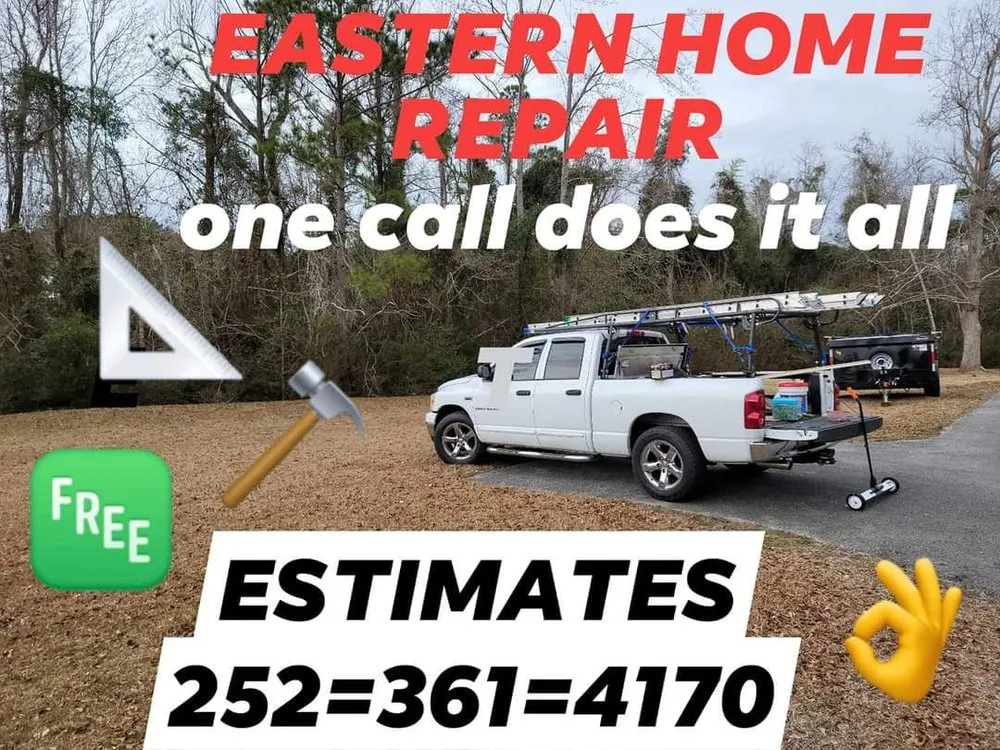 Professional roof replacement near you in Macclesfield, NC by Eastern Home Repair